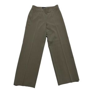 Giorgio Armani Olive Green Wide-Leg Pants